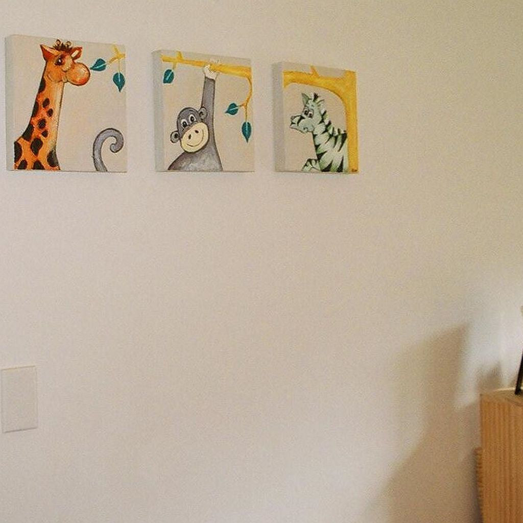'Animal triptych' (original)- everything is better in threes!