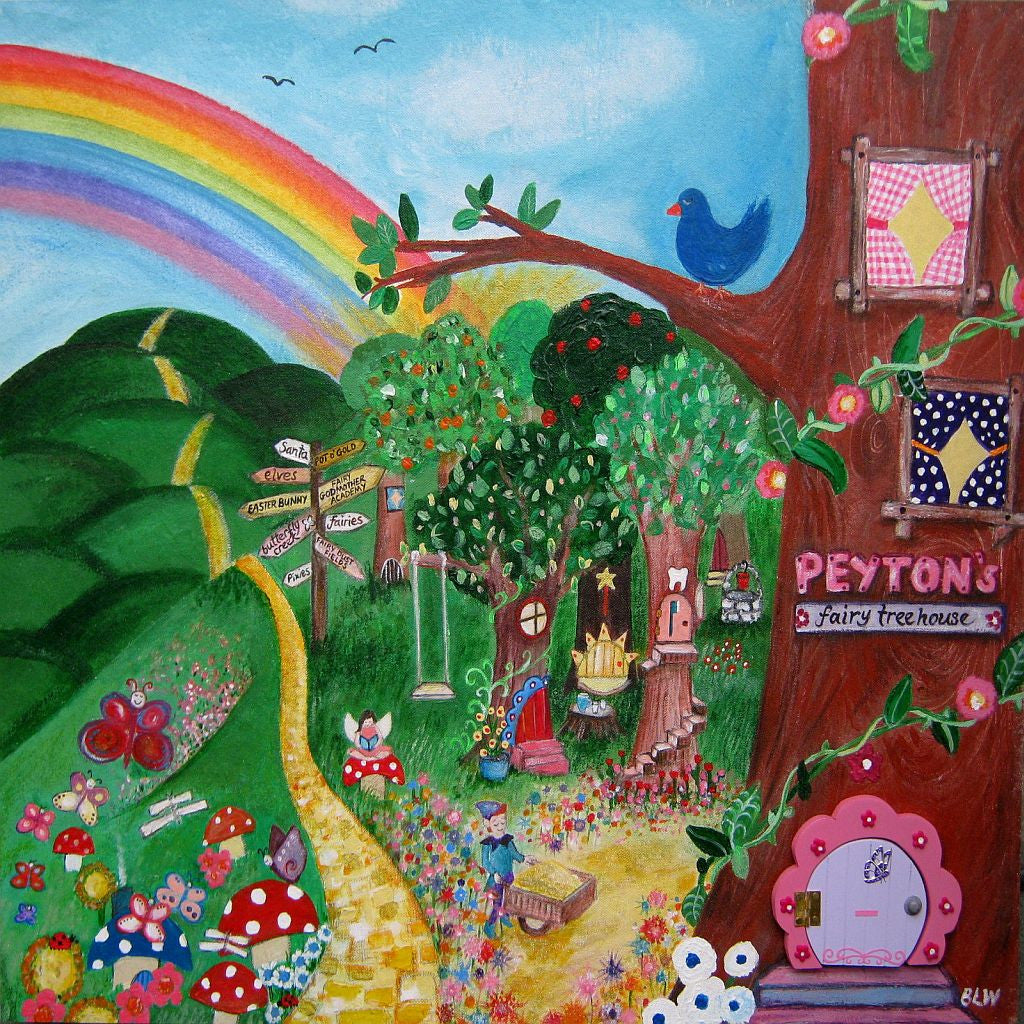 'Peyton's fairy tree house'