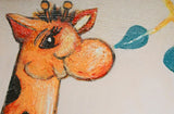Small Canvas' 'Animal triptych' 3 x small canvas, animal theme on soft cream background. COMMISSIONED/ SOLD