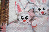 Large Painting 'Ark 4 with koalas'- Noah's Ark animal theme. COMMISSIONED/ SOLD
