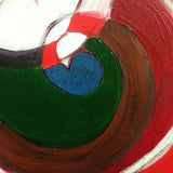 Wooden Circle 'Beginnings'- Koru and Celtic inspired original painting on large wooden circle. COMMISSIONED/ SOLD