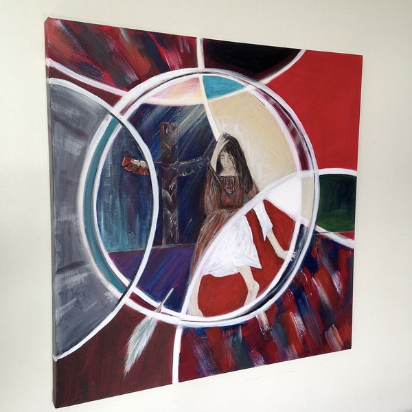 Large Painting 'Eclipse' - Personal Project - Not currently for sale