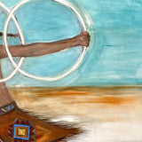 Large Canvas 'Hoop Dancer' (Nakotah)- Personal Project - Not currently for sale