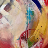 Large Canvas 'Hoop Movement'- 24" sq