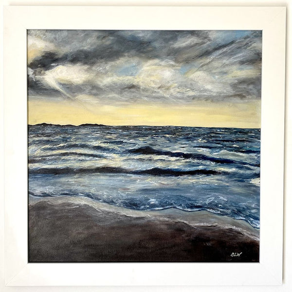 Large Framed Canvas 'Pacific' - Personal Project