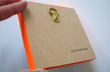 Photoblock 'Ark' - mounted print of detail from an original painting 10cm